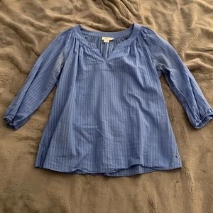 Vineyard Vines Blue Blouse